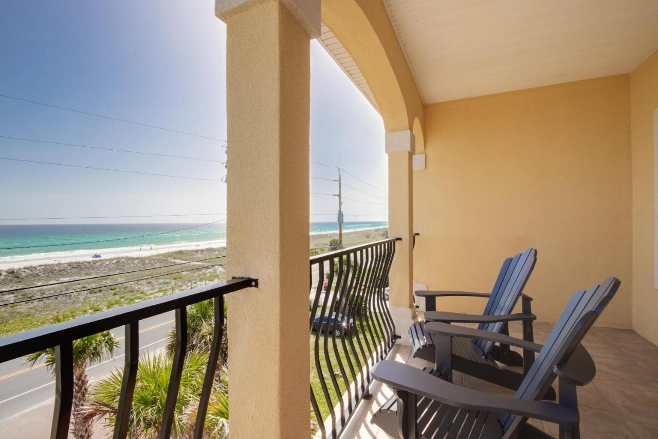 2 Gulf View Balconies! 3 Story Townhome With 4 Bedrooms, 4 Bathrooms! Sleeps12 Panama City Beach Eksteriør bilde